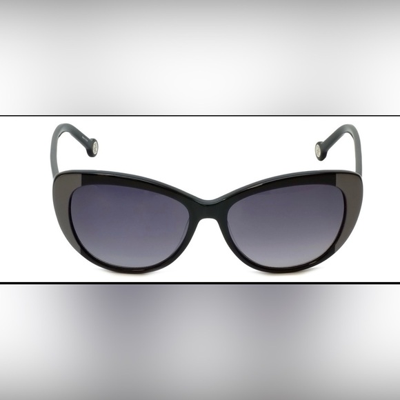 Carolina Herrera Designer Sunglasses SHE648-0T29 Black Grey Gradient - Picture 16 of 16